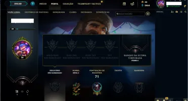CONTA LEAGUE OF LEGENDS UNRANKED LVL 30