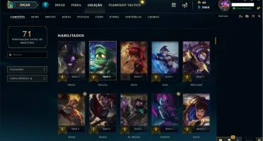 CONTA LEAGUE OF LEGENDS UNRANKED LVL 30