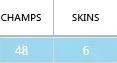CONTA - BRONZE 3 - 48 CHAMPS - 6 SKINS - 2 RUNAS PAGES