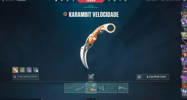 Conta Valorant Diamante com várias skins e passes