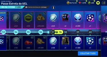 Conta FIFA mobile over 111 96 entrosamento