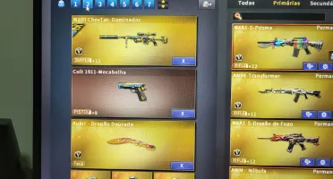 Conta Crossfire +28 VIP e etc...