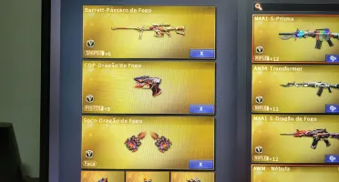 Conta Crossfire +28 VIP e etc...