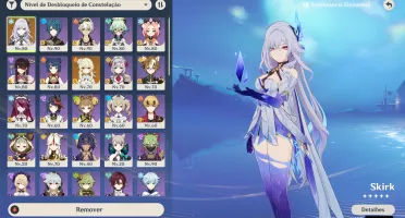Conta Genshin 26 Personagens 5* AR 58 No Garantido e Mais !!