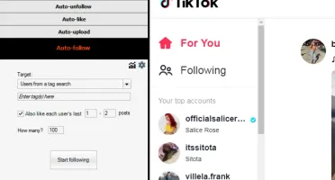 NinjaTok (TikTok bot) 1.9.8