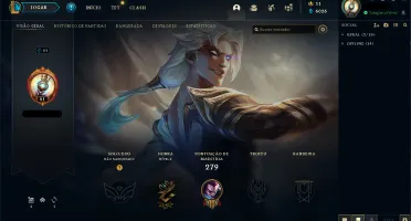Conta League of Legends LoL full skin (só skin boa)