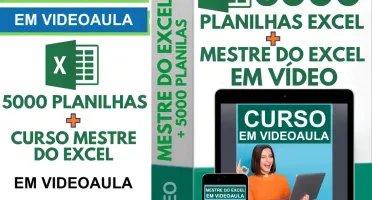 Curso Mestre do Excel + 5 Mil Planilhas Excel Editáveis