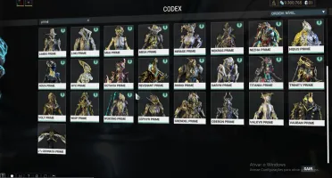 Conta warframe 22 - PC