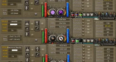 Priston tale - Conta servidor Awell mago lv 127 e outros
