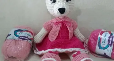Amigurumi Ursa Rose Baby