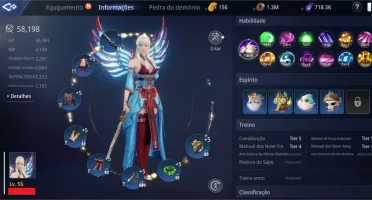 MIR4 Taoist LV 59 Poder 61 40k de PK