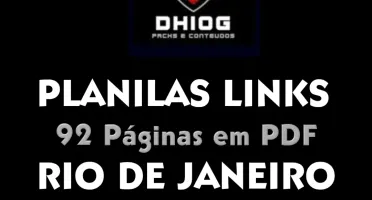 Planilhas 🔗 Links RJ 92 Páginas - PDF