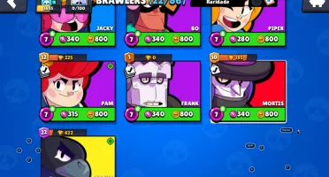 Conta de Brawl Stars com Shelly Estelar