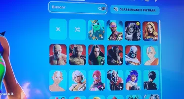 Conta Fortnite com 8k de vbucks e skins