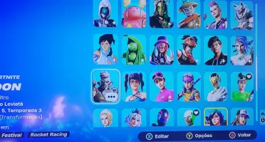 Conta Fortnite com 8k de vbucks e skins
