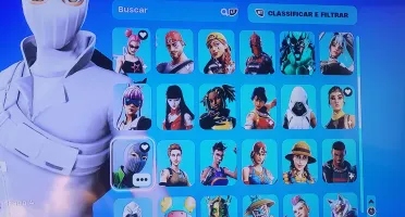 Conta Fortnite com 8k de vbucks e skins