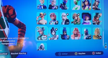 Conta Fortnite com 8k de vbucks e skins