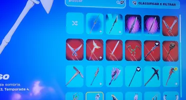 Conta Fortnite com 8k de vbucks e skins