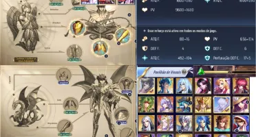 SAINT SEIYA AWAKENING Lvl 51 - A131 Muitos Cavaleiros