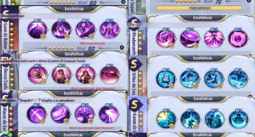 SAINT SEIYA AWAKENING Lvl 51 - A131 Muitos Cavaleiros