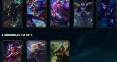 Conta lol Gold 2-Platina2 na season passada