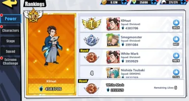 BLEACH IMMORTAL SOULS LV92 -TIME COMPETITIVO 25K JADE TOP3