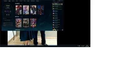 Vendo conta do lol, com 174 skin, 10 gemas, level 284
