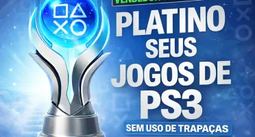 Platina Para seus Jogos de PS3 100% Legítimo | Sem Trapaças