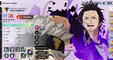 Black Clover Mobile CONTA COM 12 SSR's