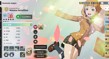 Black Clover Mobile CONTA COM 12 SSR's