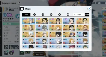 Black Clover Mobile CONTA COM 12 SSR's