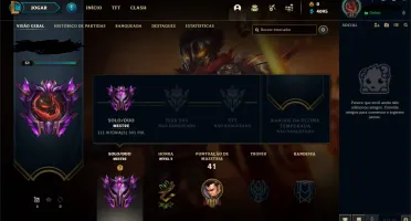 Conta LoL, Mestre 301 Pdls, Smurf