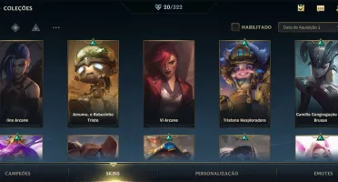 Conta Wild Rift Top Borda Mestre