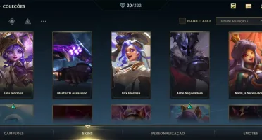 Conta Wild Rift Top Borda Mestre