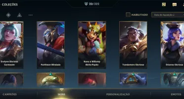Conta Wild Rift Top Borda Mestre