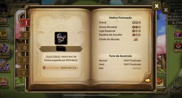 Conta Summoners war