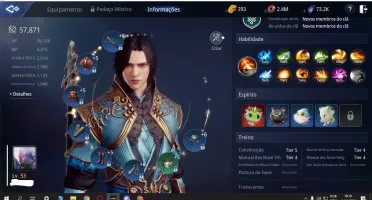 CONTA LV 53 57,8K POWER MIR4 - PET ÉPICO