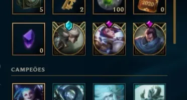 Conta lvl 95 unranked