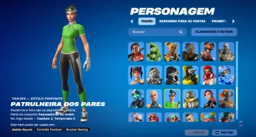 CONTA FORTNITE 76 Skins, 106 Picaretas e muitos mais