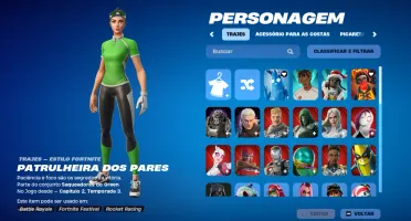 CONTA FORTNITE 76 Skins, 106 Picaretas e muitos mais