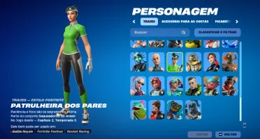 CONTA FORTNITE 76 Skins, 106 Picaretas e muitos mais