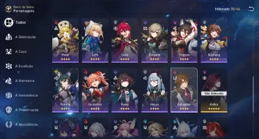 Honkai Star Rail - conta endgame c/ 21 5✯
