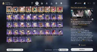 Honkai Star Rail - conta endgame c/ 21 5✯