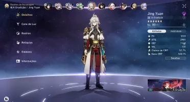 Honkai Star Rail - conta endgame c/ 21 5✯