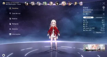 Honkai Star Rail - conta endgame c/ 21 5✯