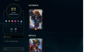 Conta LoL D4 | FULL CHAMPS | 88 | Pulsefire ezreal e+++