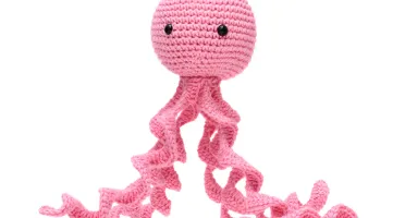 Polvo Newborn Pink Amigurumi