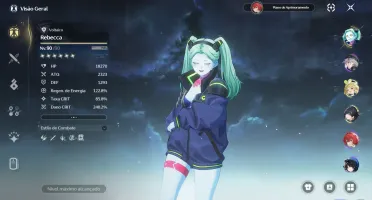 Conta Wuthering Waves - Rebecca (Colab) + 109K De Astrite