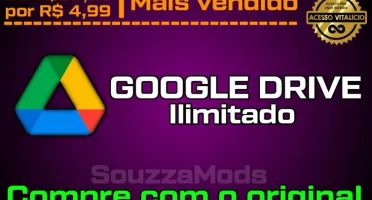 (Promoção) Google Drive Armazenamento ilimitado vitalício