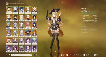Genshin impact AR 60 / 54 Char e Arma 5* / BANNER GARANTIDO